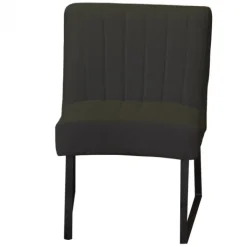 Discount HomingXL Eetkamerstoel - Hengelo - geschikt voor ronde tafel - stof Element antraciet 02