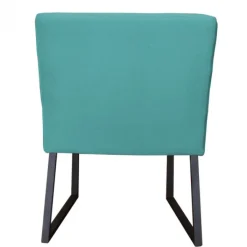 Best HomingXL Eetkamerstoel - Hengelo - geschikt voor ronde tafel - stof Element turquoise 15