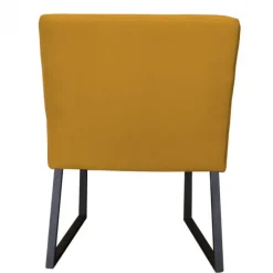 Sale HomingXL Eetkamerstoel - Hengelo - geschikt voor ronde tafel - stof Element goud 08