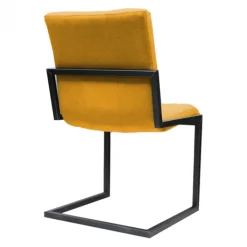 Clearance HomingXL Eetkamerstoel - Lara - stof Element goud 08