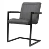 Hot HomingXL Eetkamerstoel - Lara met leuning - stof Element donkergrijs 22
