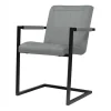 Sale HomingXL Eetkamerstoel - Lara met leuning - stof Element cementgrijs 23