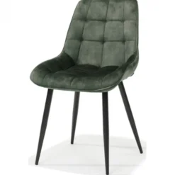 Online Bo Lundgren Eetkamerstoel - Loena - stof Adore Groen