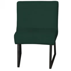 Online HomingXL Eetkamerstoel - Rotterdam - geschikt voor ronde tafel - stof Element groen 12