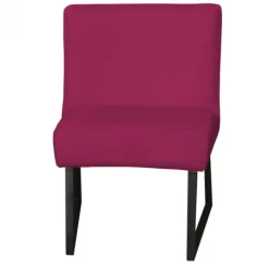New HomingXL Eetkamerstoel - Rotterdam - geschikt voor ronde tafel - stof Element fuchsia 19