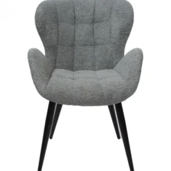 Hot Bo Lundgren Eetkamerstoel - Simon - stof Fantasy geweven beluga