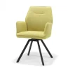 Sale Bo Lundgren Eetkamerstoel - Tina - stof Teddy geel