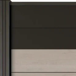 New Elephant Schutting composiet Mix & Match bicolorgrijs/ aluminium (180 x 180 cm)