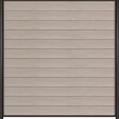 Outlet Elephant Schutting composiet Mix & Match bicolorgrijs (180 x 180 cm)