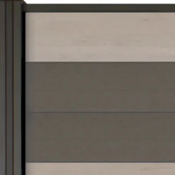 Hot Elephant Schutting composiet Mix & Match rockgrey/ bicolorgrijs (180 x 180 cm)