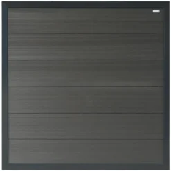 Discount Elephant Schutting set composiet Forte antraciet met antraciet aluminium kader (7,54 meter)