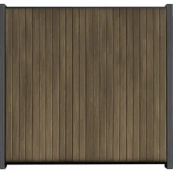 Best Elephant Zelfbouw schutting verticaal Modular Rhombus Ipé met antra alu accessoires (170x180 cm)