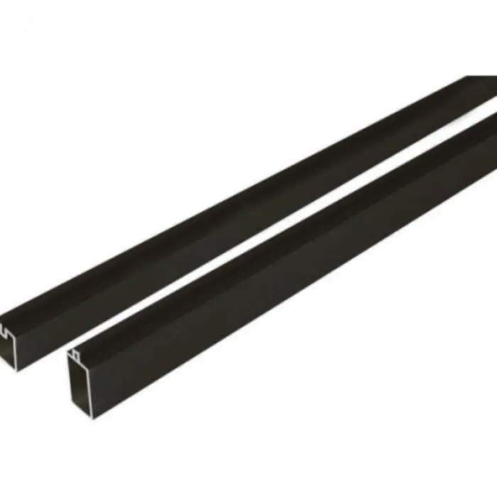 Elephant Zelfbouw schutting hardhout Mix & Match Thermo Fraké met antraciet alu accessoires (180 x 180 cm)