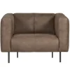 Outlet HomingXL Fauteuil - Almada - leer Bull bruin 15