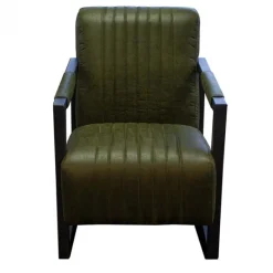 New HomingXL Fauteuil - Capri - leer Colorado groen 08