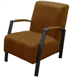 Online HomingXL Fauteuil - Giulietta - leer Colorado cognac 03