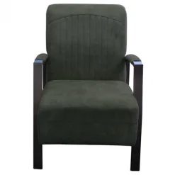 Hot HomingXL Fauteuil - Giulietta - velours Adore Hunter groen 156