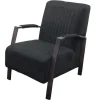 Best HomingXL Fauteuil - Giulietta - velours Adore antraciet 67