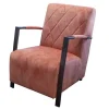 New HomingXL Fauteuil - Isabella - velours Adore roze 166