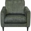 New Bo Lundgren Fauteuil - Linje - velours Adore groen 156