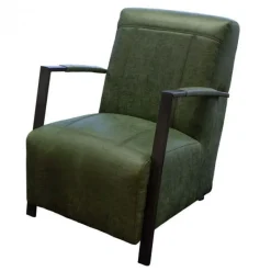 Discount HomingXL Fauteuil - Rosetta - Lederlook Missouri groen 10