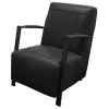 Hot HomingXL Fauteuil - Rosetta - leer Colorado antraciet 01
