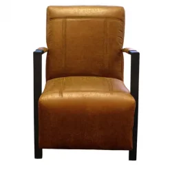 Clearance HomingXL Fauteuil - Rosetta - stof Missouri cognac 03