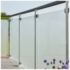 New Plus Danmark Glasplaat - Gehard gelaagd mat glas 8,76 mm (90 x 91 cm)