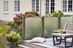 Sale Plus Danmark Glasplaat - Gehard glas 6 mm mat glas (90 x 91 cm)