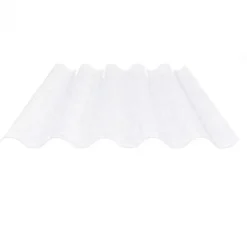 Clearance Thyssenkrupp Golfplaat polyester 177/51 - 0,8 mm - Naturel 1100 x 2750 mm