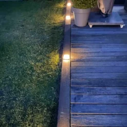 Clearance HomingXL Grondspot solar - Vierkant - Helder wit