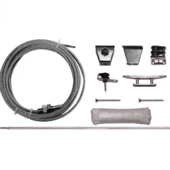 New Wovar Harmonica schaduwdoek antraciet - 370 x 370 cm