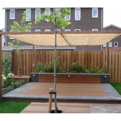 Outlet Wovar Harmonica schaduwdoek zand - 290 x 400 cm