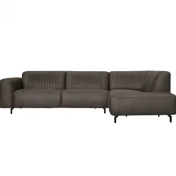 Sale HomingXL Hoekbank - Bolero - rechts - stof Kentucky antraciet 01