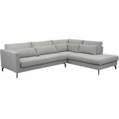 Online Bo Lundgren Hoekbank - Hög - rechts - Bloq lichtgrijs 60