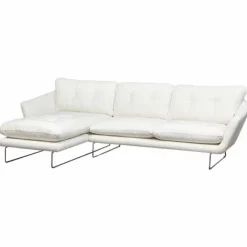 Bo Lundgren Hoekbank - Kuddar - links - stof Alpine wit 101