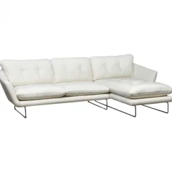 Outlet Bo Lundgren Hoekbank - Kuddar - rechts - stof Alpine wit 101