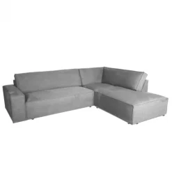 Hot Dutch by HomingXL Hoekbank - Marken - rechts - Bjorn grof geweven grijs 13