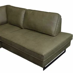 Sale HomingXL Hoekbank - Riverdance - rechts - leer Dalton groen 14