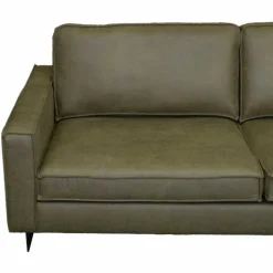 Sale HomingXL Hoekbank - Riverdance - rechts - leer Dalton groen 14