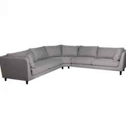 HomingXL Hoekbank - Samba - links - stof Inari lichtgrijs 91