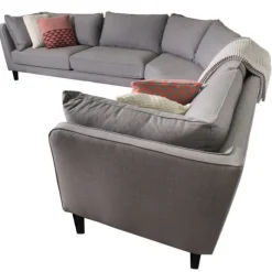 HomingXL Hoekbank - Samba - links - stof Inari lichtgrijs 91