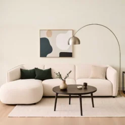 New HomingXL Hoekbank Lesoir chaise longue links - Quelle 3 - 1,50 x 2,79 mtr breed