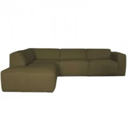 Best HomingXL Hoekbankbank Sintra - stof Rackham groen 14 - 223 x 275 cm