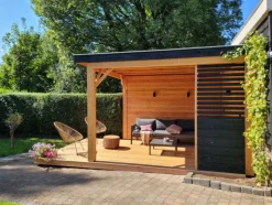 Hot HomingXL Houten overkapping - Douglas - 300 x 300 cm