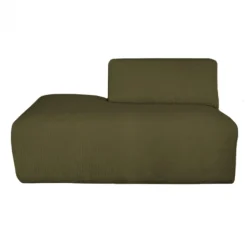Discount HomingXL Loungebank rechts Sintra - stof Rackham groen 14 - 230 cm