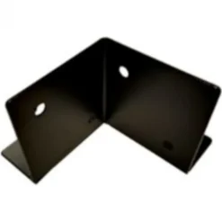 Discount HomingXL Houtverbinding voetstuk - verzinkt en zwart gepoedercoat - 85 x 85 mm