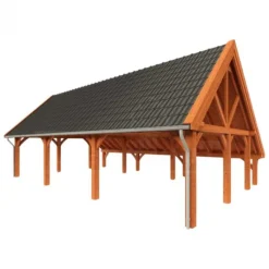 Best TrendHout Kapschuur De Hofstee XXL - 6 meter diep