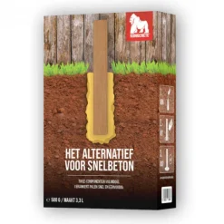 Discount HomingXL Kongcrete lichtgewicht vulmiddel voor tuinpalen (500gr)