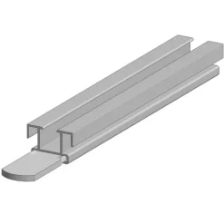 Hot Aslon systems Koppelstuk aluminium tbv 35 x 25 aluminium Basic onderbalk